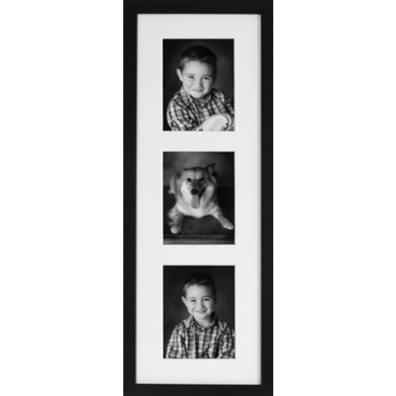 Studioramme 1319 sort med hvidt passepartout - 10x15