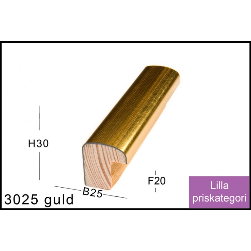 RAMMELISTENR3025GULD-35