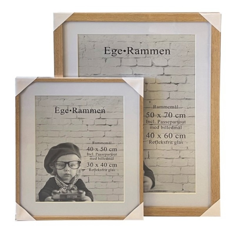 EgeRammen30x40InclPassepartouttil20x30Kassemed12stk-31