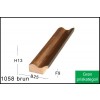 RAMMELISTE NR. 1058 BRUN/SORT