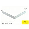Fotoramme Nr. Alu Mat Sølv